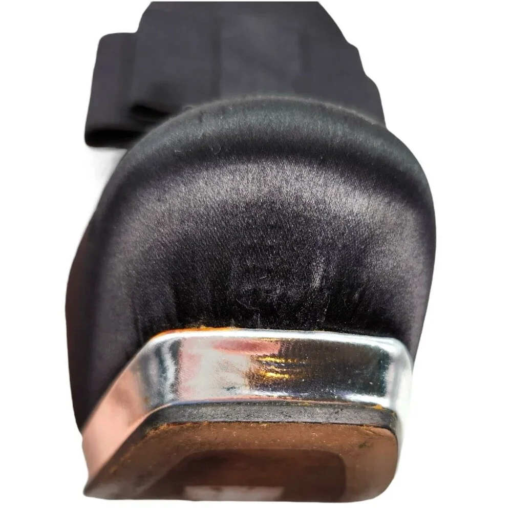 Archival MIU MIU Runway 2012 Club Shoes Bow Front Platform Booties 37.5 7.5 VTG